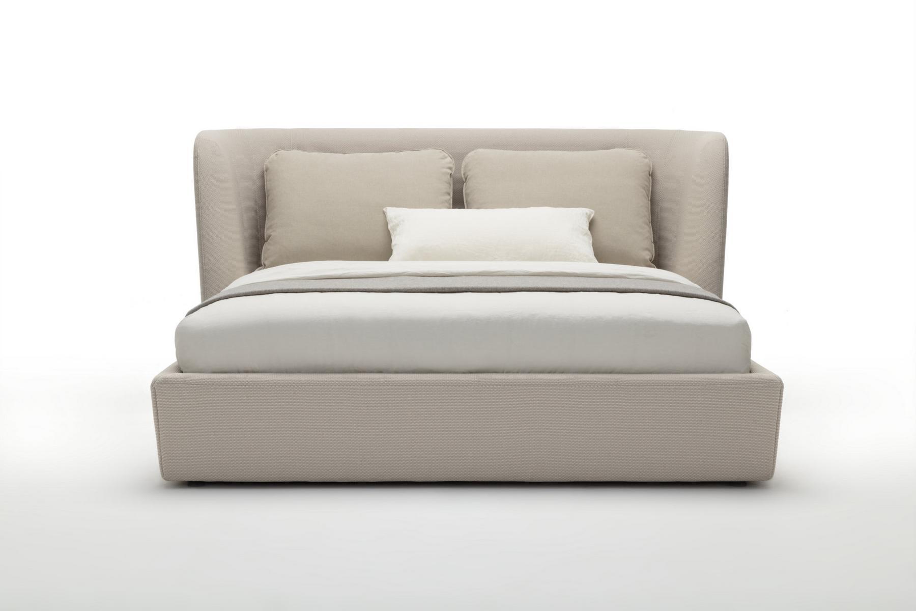 1400 TONDO Fabric double bed