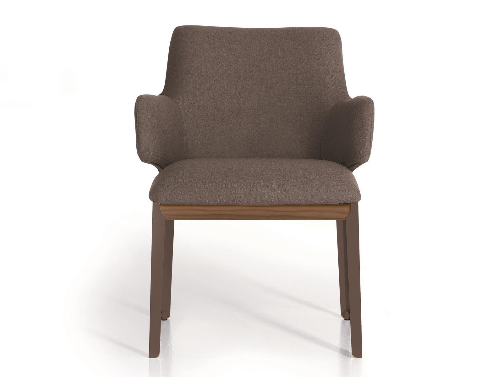 HUG Fabric easy chair with armrests