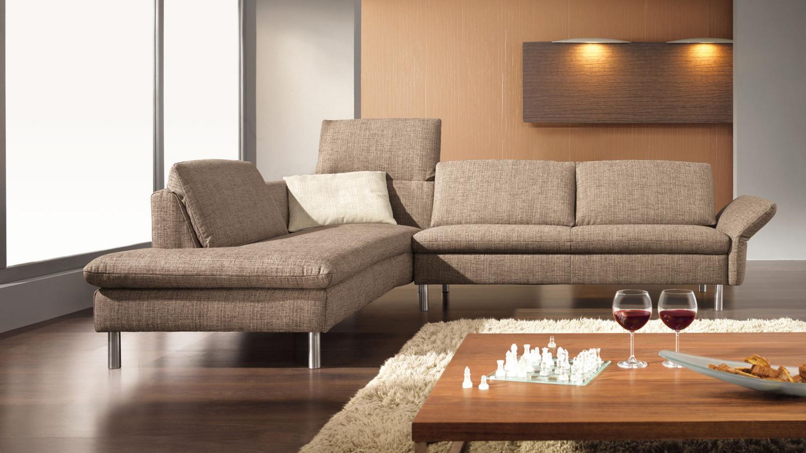 VITTORIA Modular leather sofa