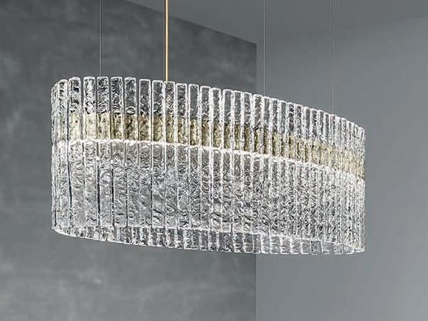 VEGAS S OV120 LED glass pendant lamp VEGAS S OV120 LED glass pendant lamp