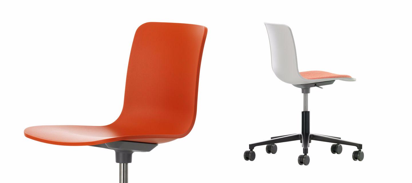 HAL STUDIO Swivel polypropylene office chair