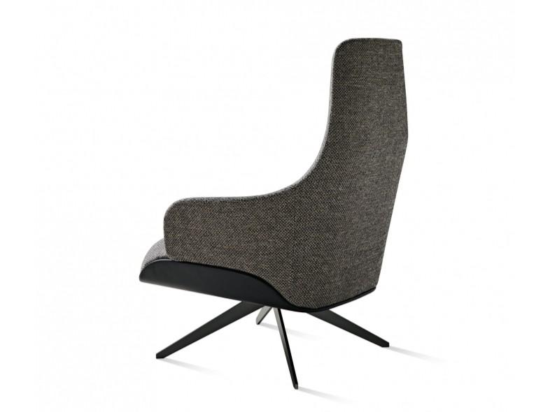 KENSINGTON High-back fabric armchair