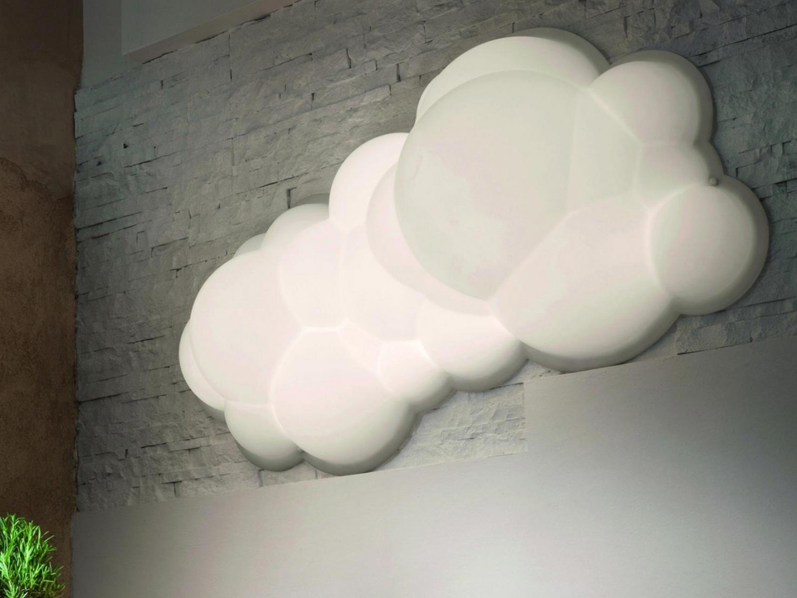 NUVOLA Polyethylene wall lamp / ceiling lamp