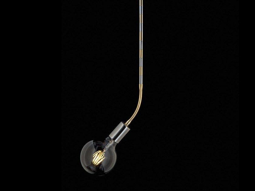 LOLITA LED swivel brass pendant lamp