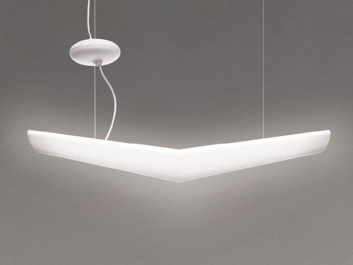MOUETTE MINI Direct light polypropylene pendant lamp