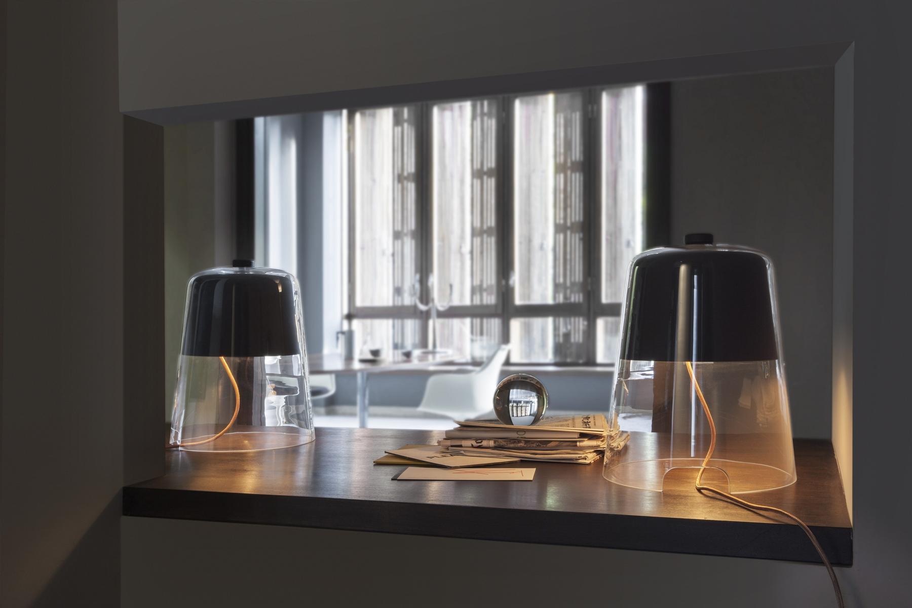 SEMPLICE - 226 Blown glass table lamp with dimmer SEMPLICE - 226 Blown glass table lamp with dimmer