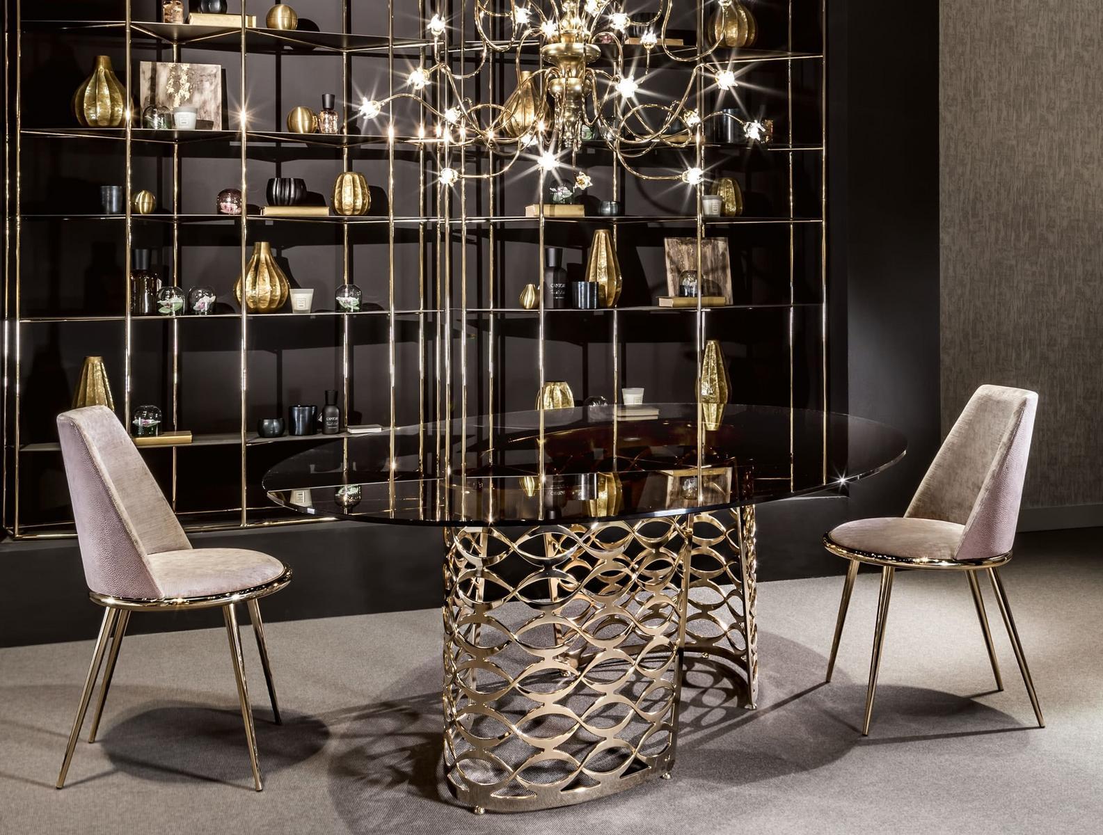 AURORA Upholstered Eco-leather chair