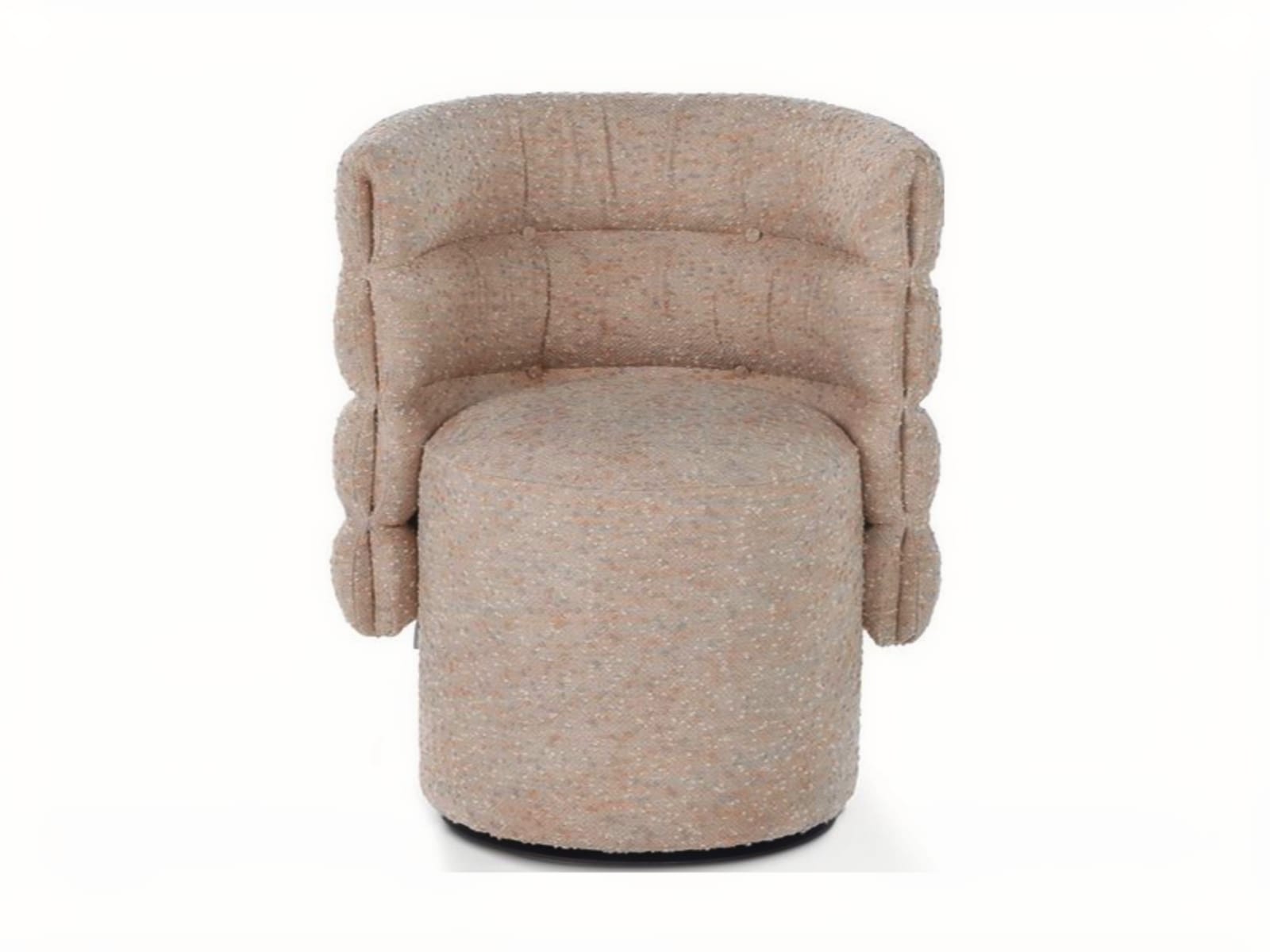 LADY G The 'Lady G' chair offers a unique backrest design for surround comfort, with soft quilted detailing and elegant button accents in a stylish winter-inspired profile.