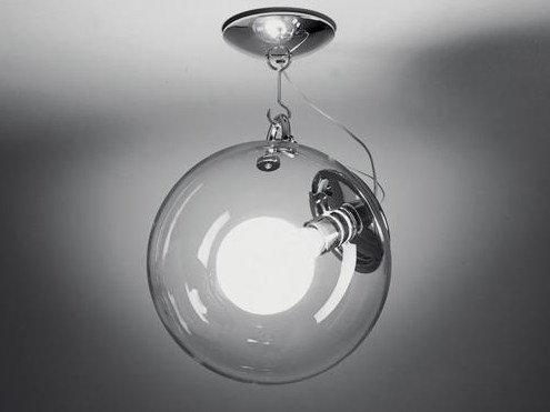 MICONOS Fluorescent metal ceiling lamp