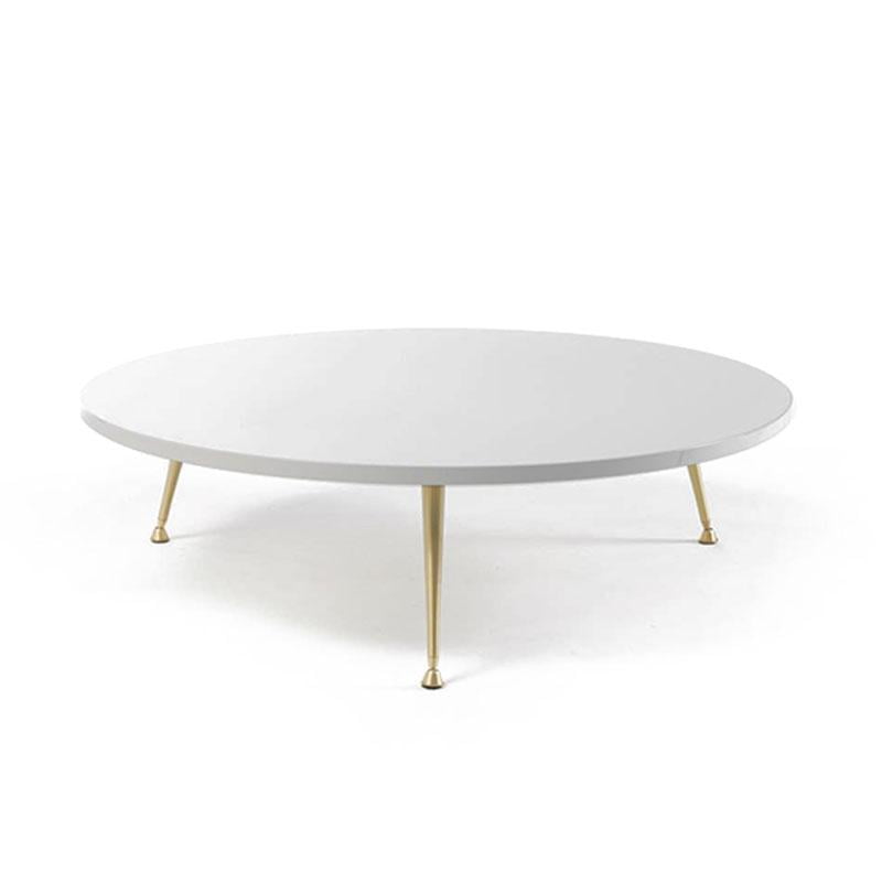 CAMELIA Triangular wood coffee table