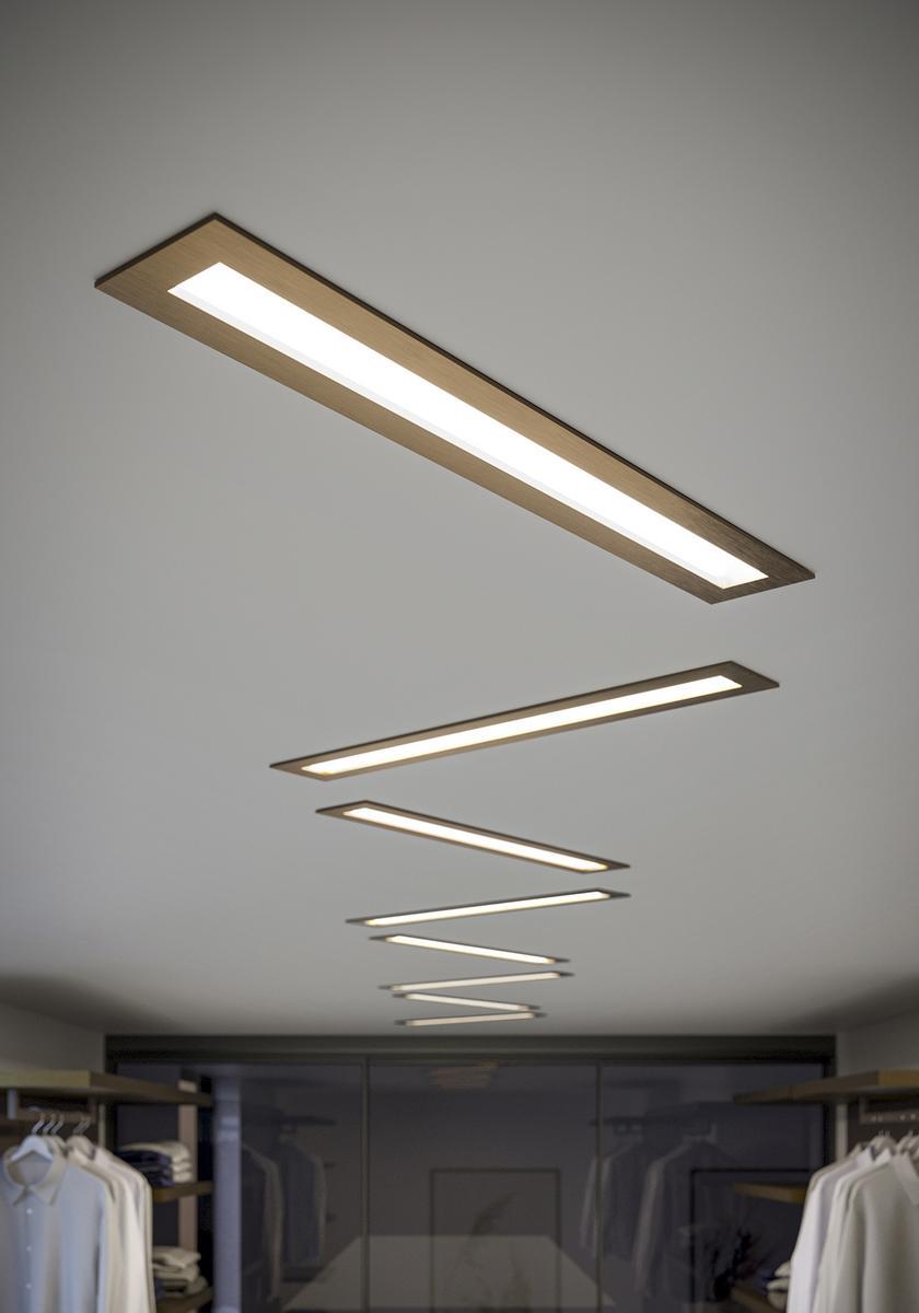 MARK Recessed plate ceiling lamp