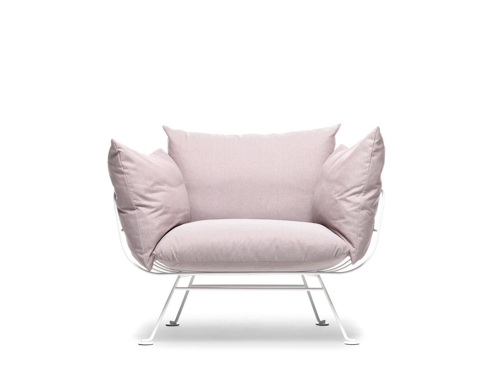 NEST Upholstered armchair with armrests