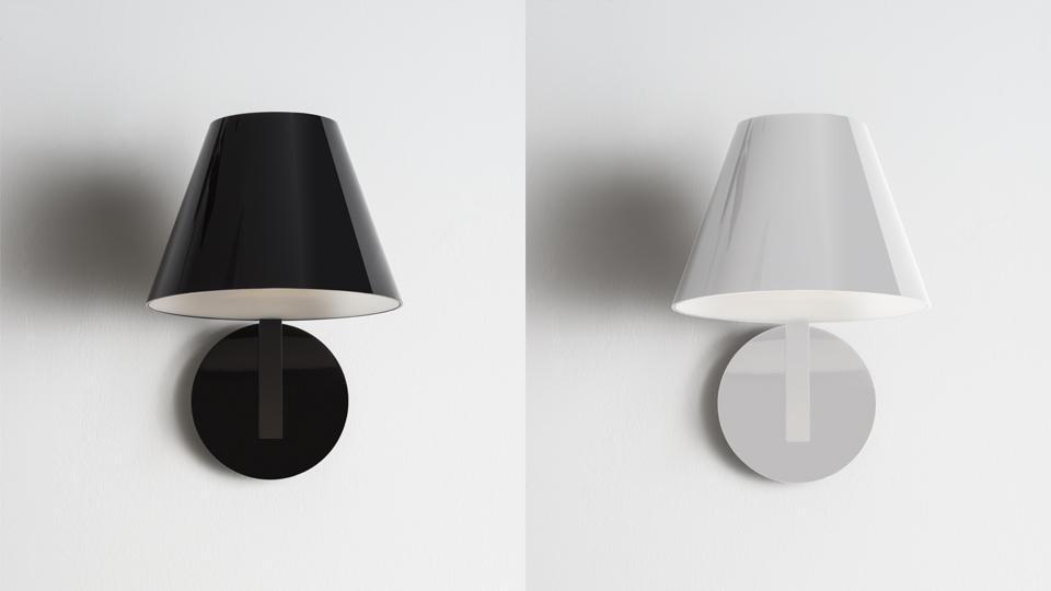 LA PETITE LED direct light polycarbonate wall lamp