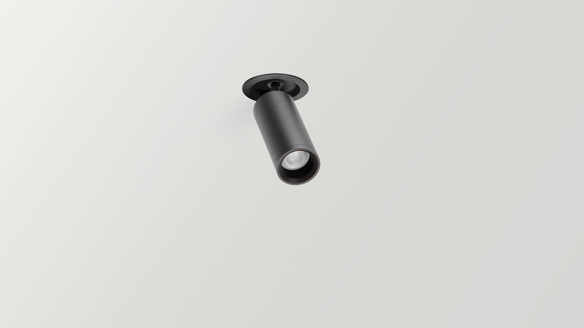 FIT 35 RECESSED LED adjustable aluminium spotlight