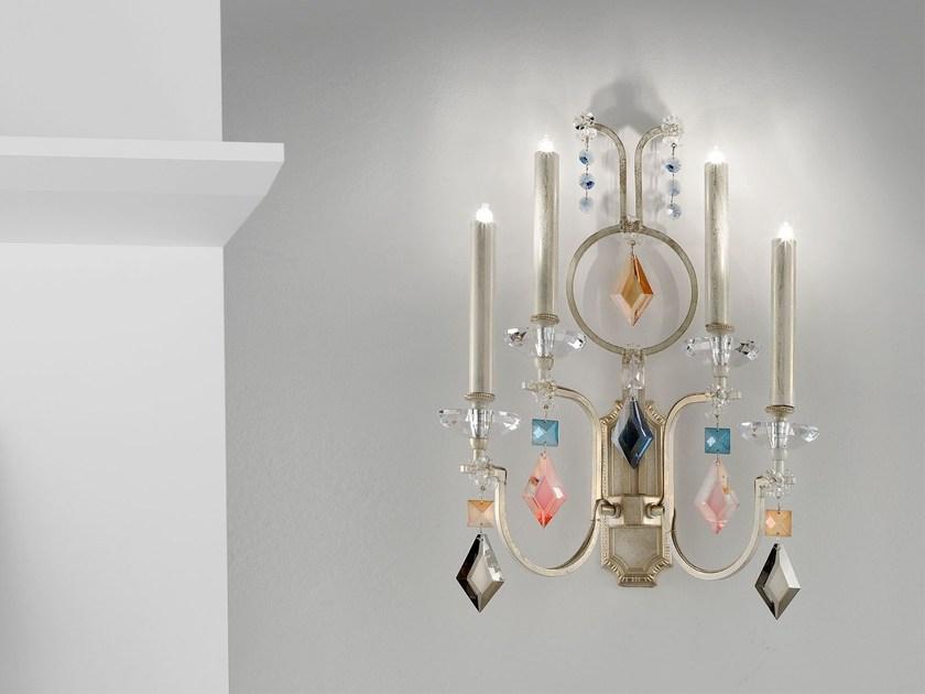 LIZZI A4 Painted metal wall lamp