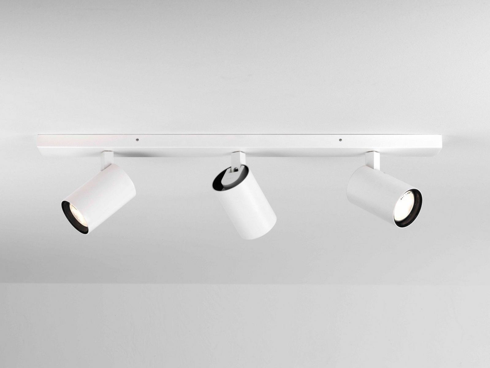 AQUA TRIPLE BAR LED multiple ceiling aluminium spotlight