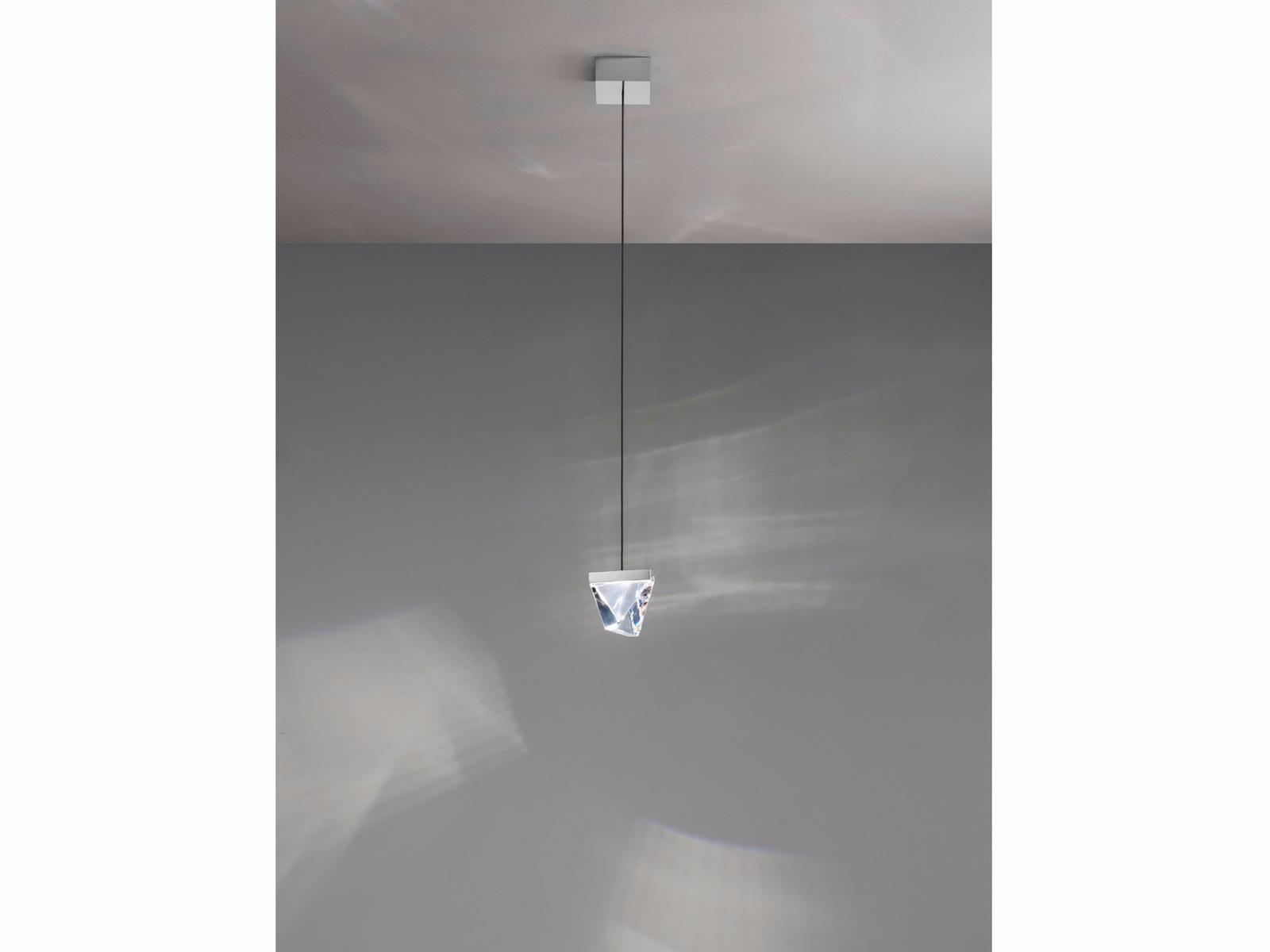 TRIPLA LED crystal pendant lamp