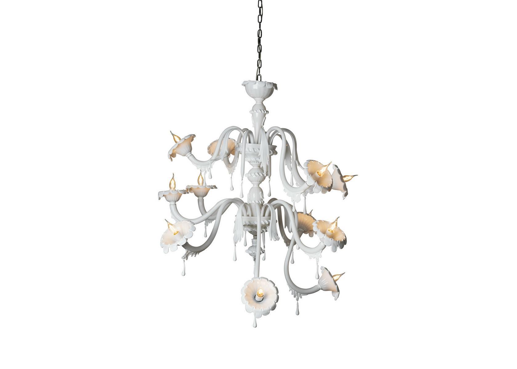 AU REVOIR Glass chandelier AU REVOIR Glass chandelier