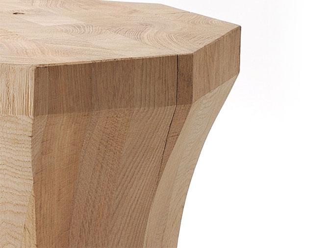 THOMPSON Oak stool / coffee table