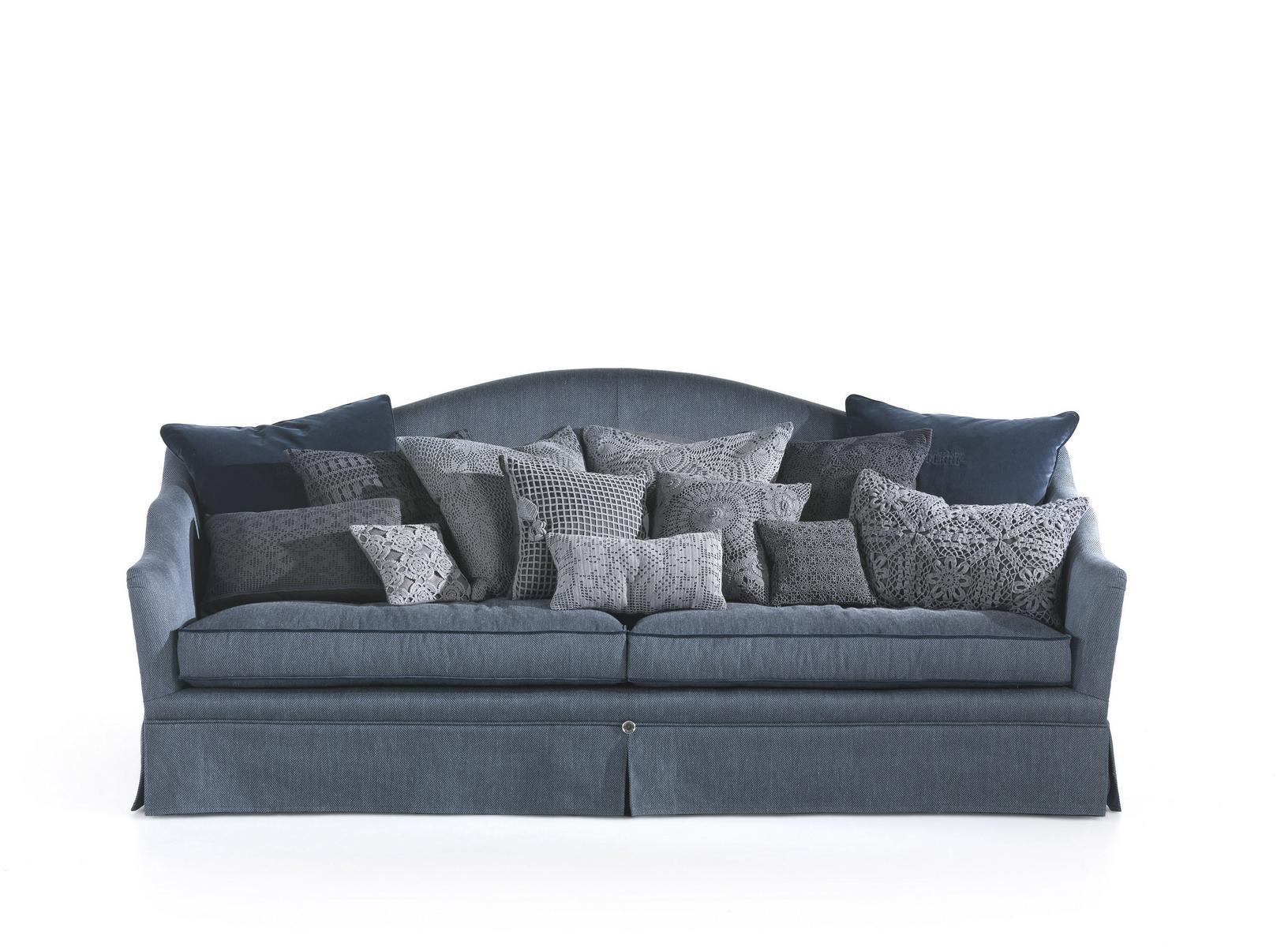QUEEN 3 seater fabric sofa