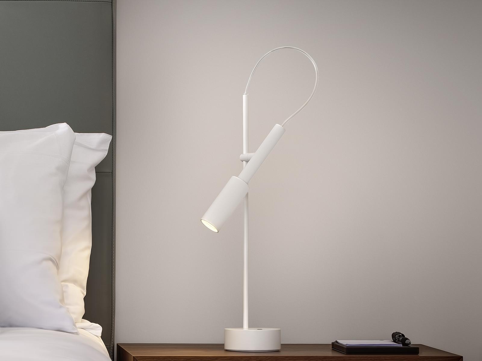 TUBINO LED adjustable aluminium table lamp