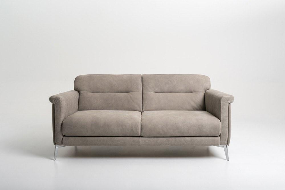 STRIKE 2 seater leather sofa