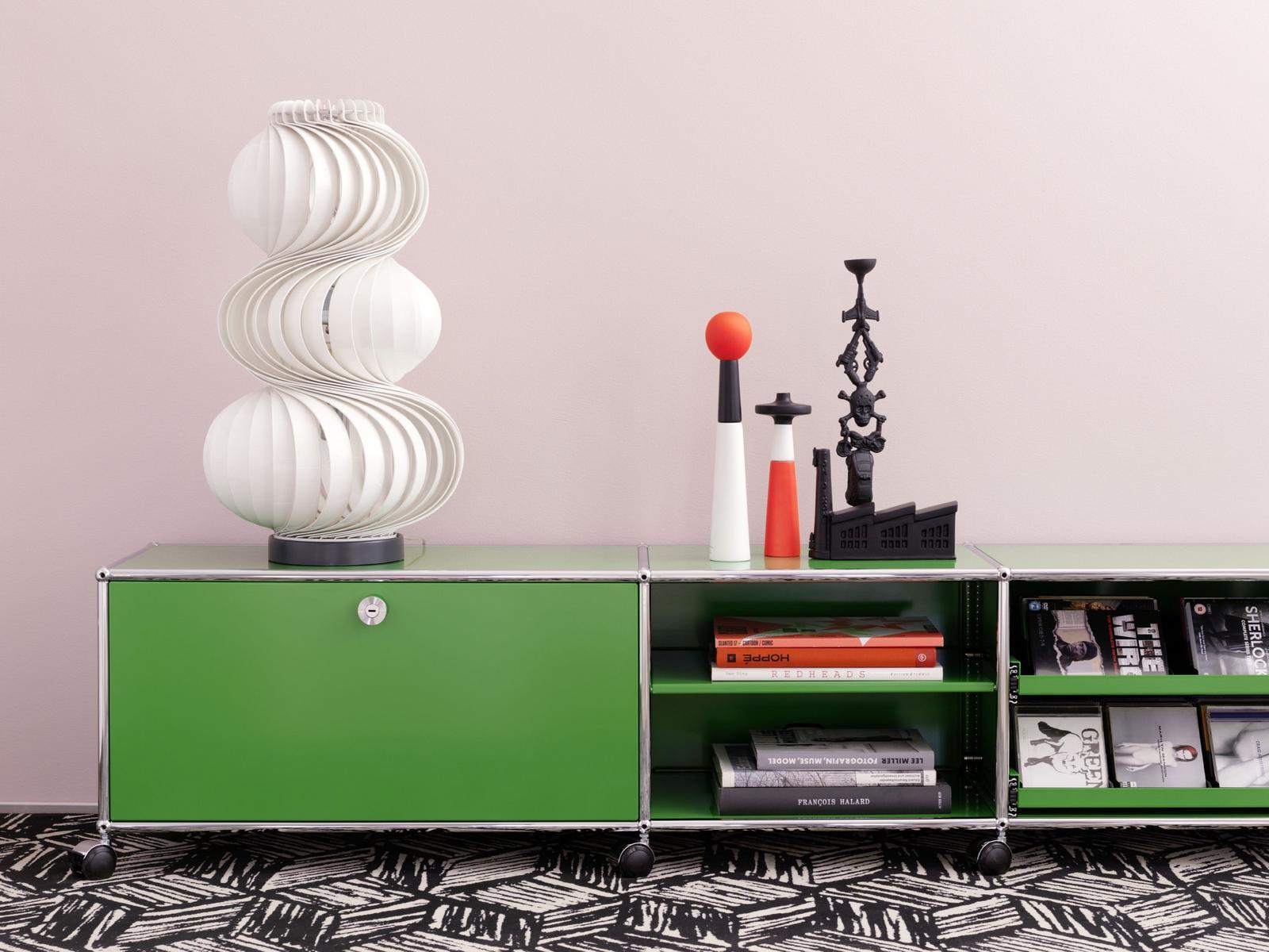 HALLER LOWBOARD Modular metal sideboard