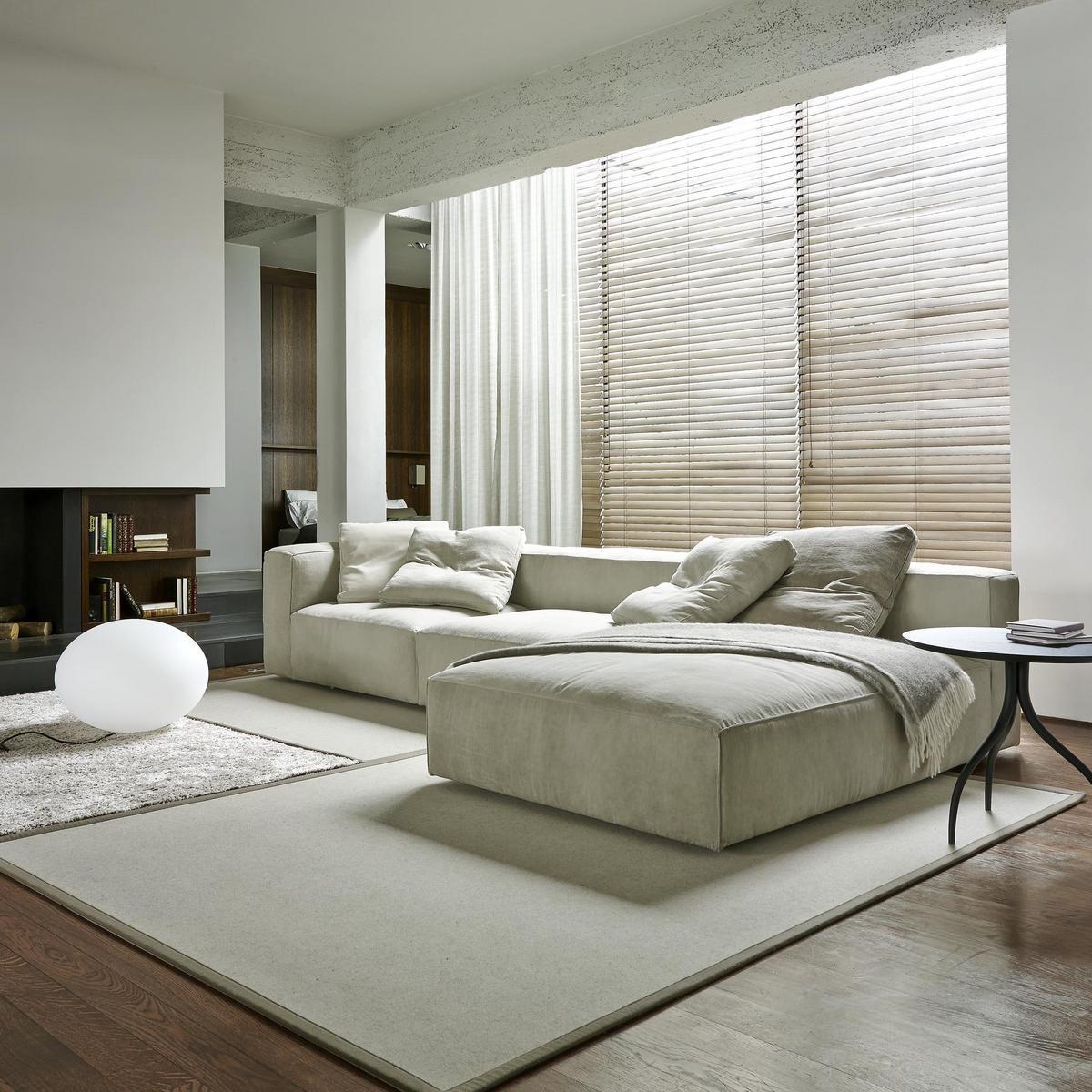 NILS 2 seater fabric sofa