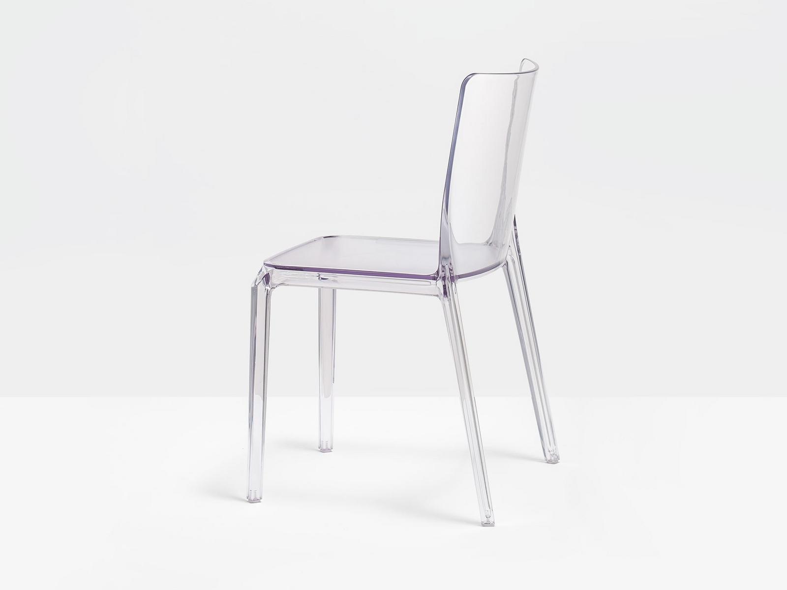 BLITZ 640 Stackable polycarbonate chair BLITZ 640 Stackable polycarbonate chair