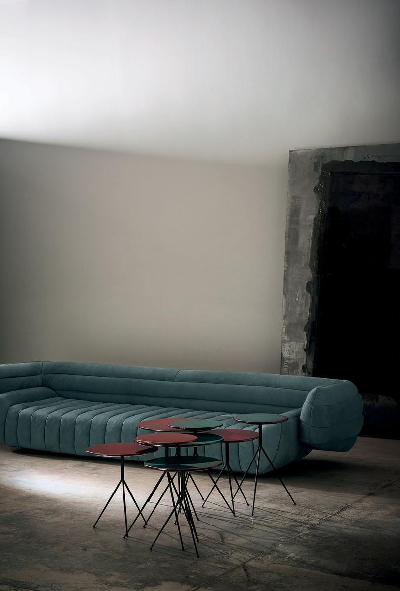 TACTILE Leather sofa