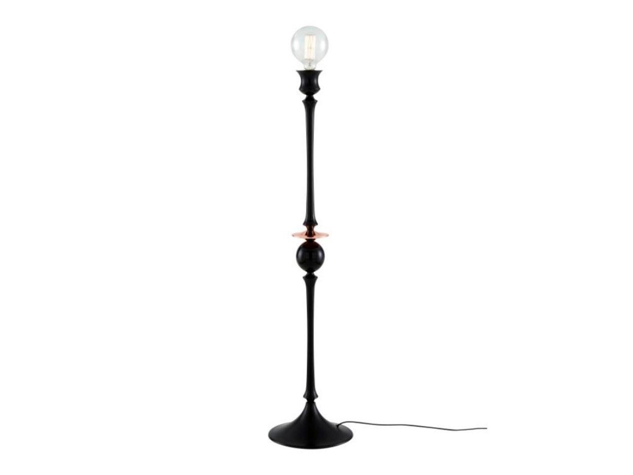 BAROQUE Reading wooden floor lamp