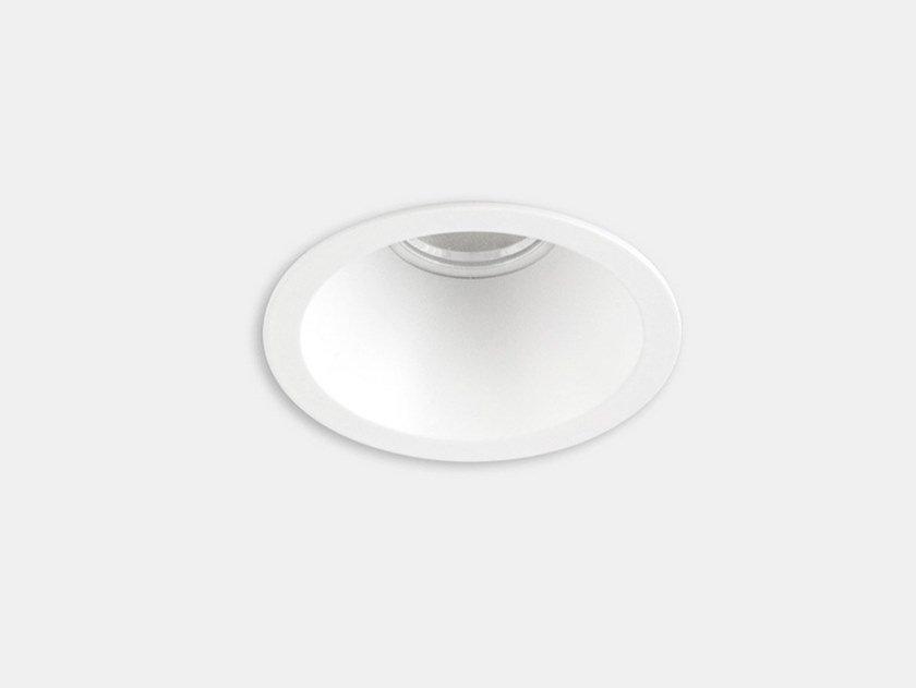 PLAY HIGH VISUAL CONFORT AG36 LED round recessed aluminium spotlight