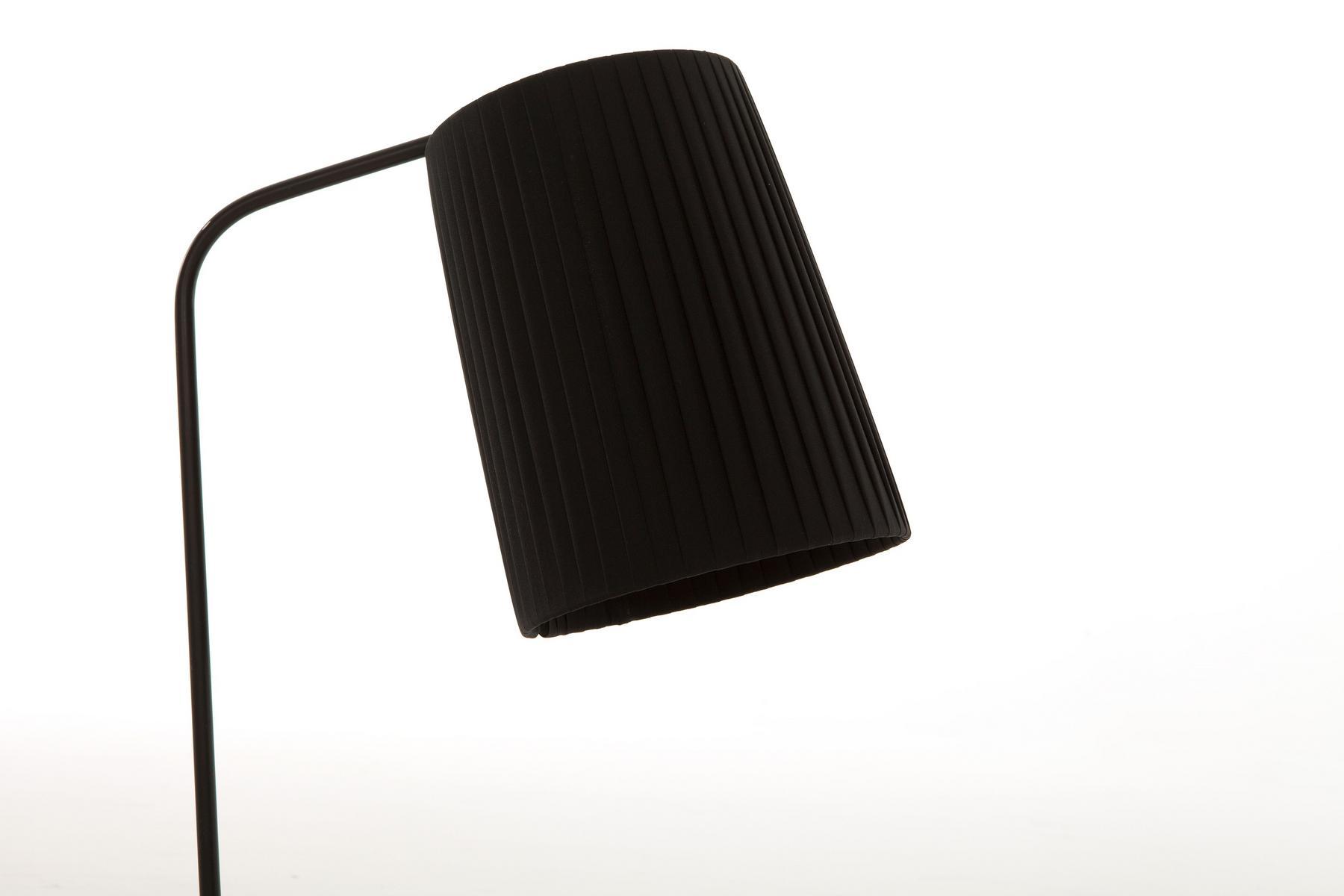 RIVALTO Fabric table lamp with fixed arm