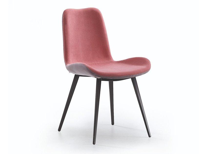 DALIA S Q Upholstered fabric chair