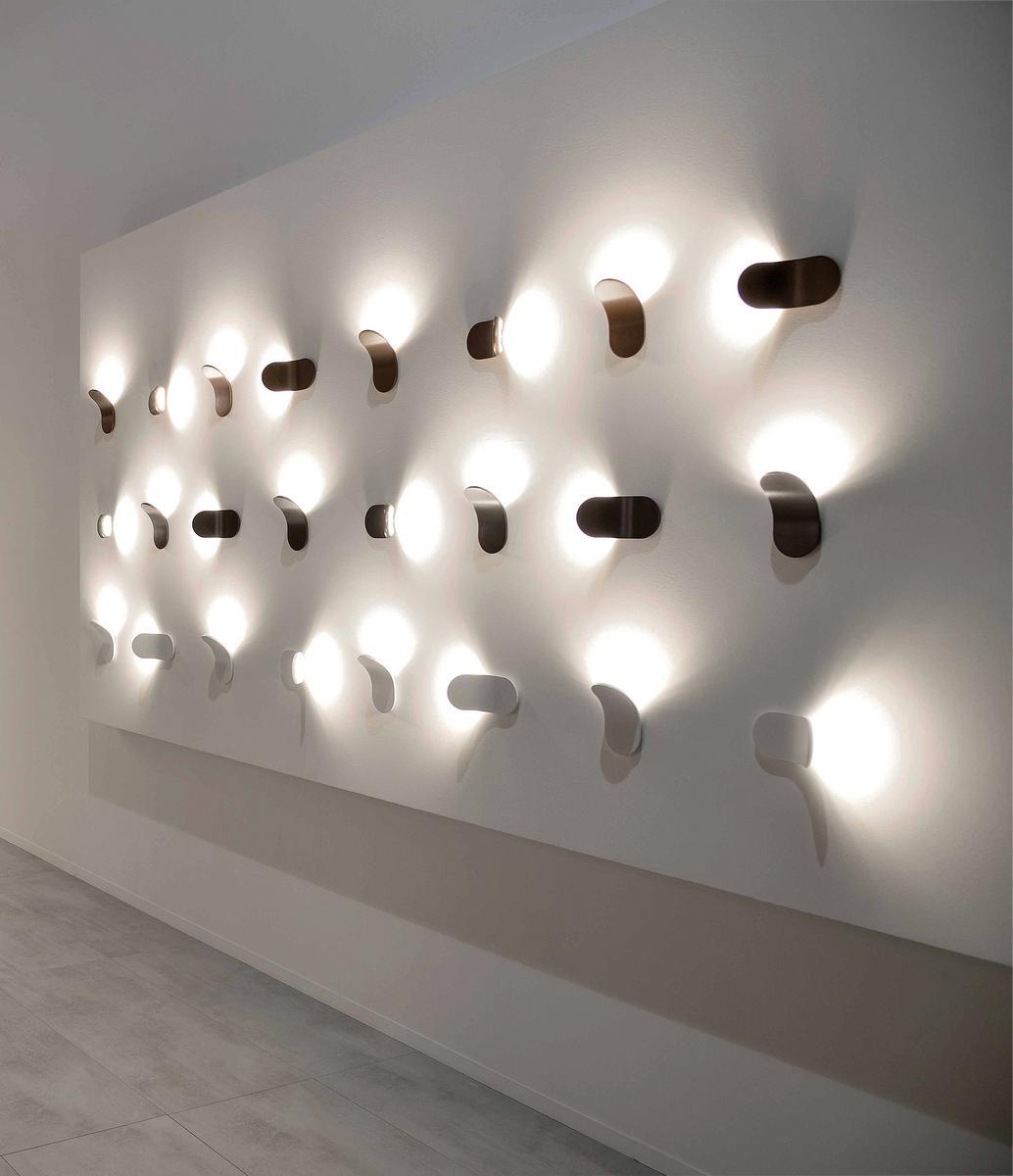 LIK LED aluminium wall light with dimmer