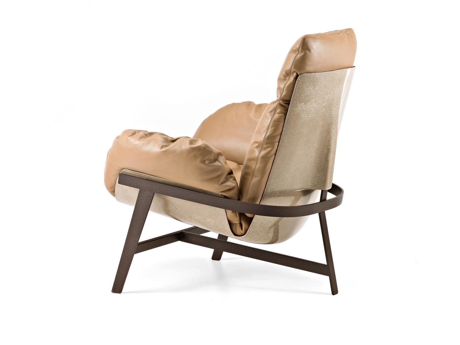 JUPITER Leather armchair