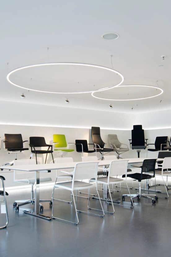 CIRCOLO SLIM LED aluminium pendant lamp