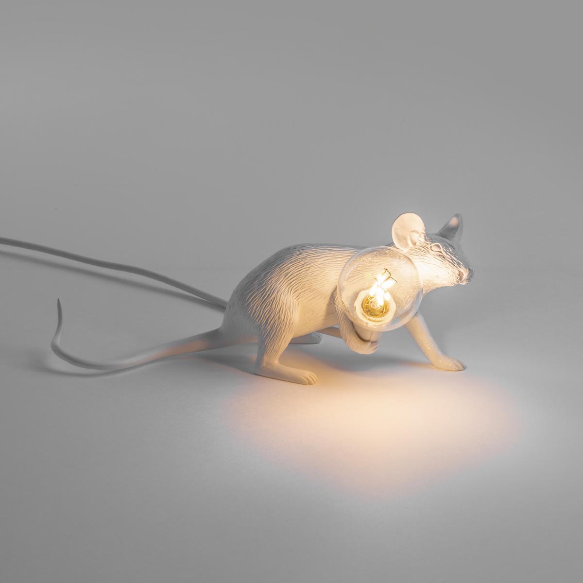 MOUSE LAMP LIE DOWN - LOP LED resin table lamp