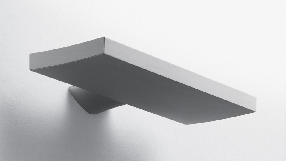 SURF Indirect light powder coated aluminium wall light