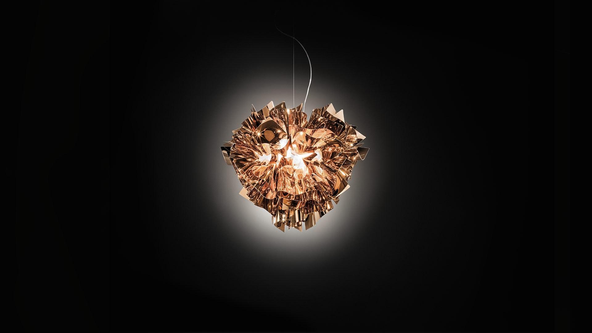 VELI LARGE COPPER Copperflex pendant lamp VELI LARGE COPPER Copperflex pendant lamp