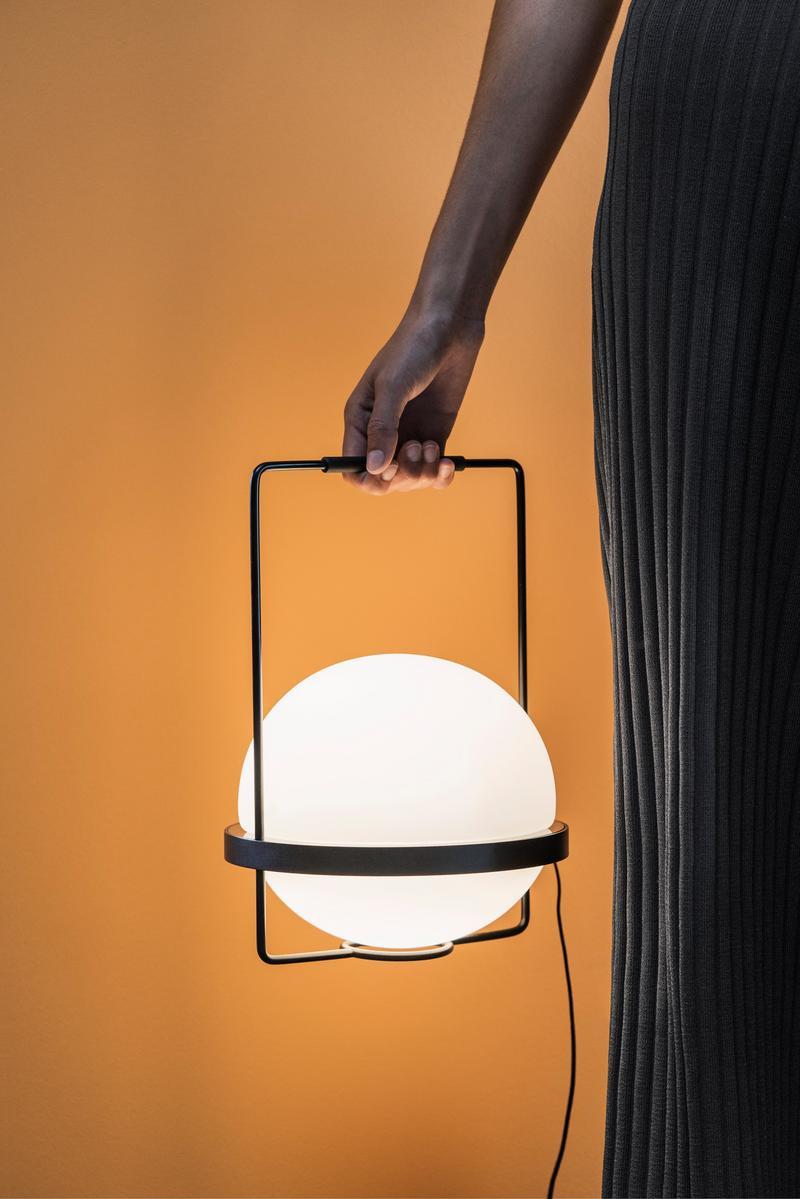 PALMA LED blown glass table lamp