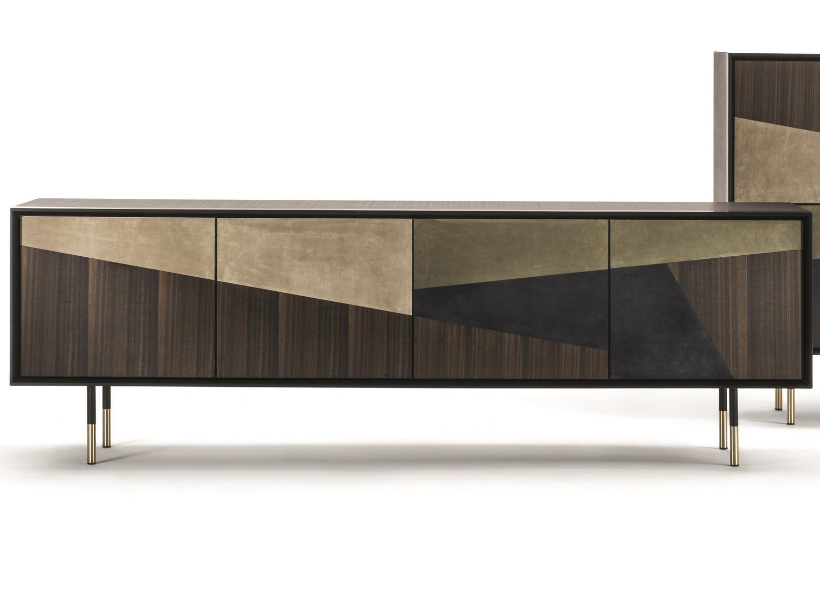 NORMAN Wooden sideboard with doors