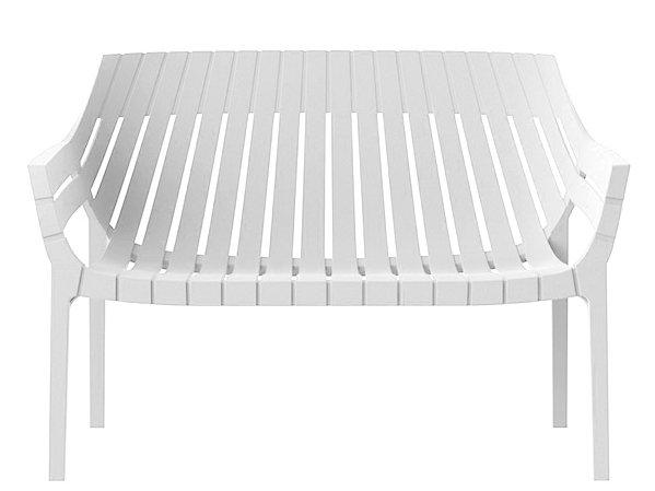 SPRITZ 2 seater polypropylene garden sofa