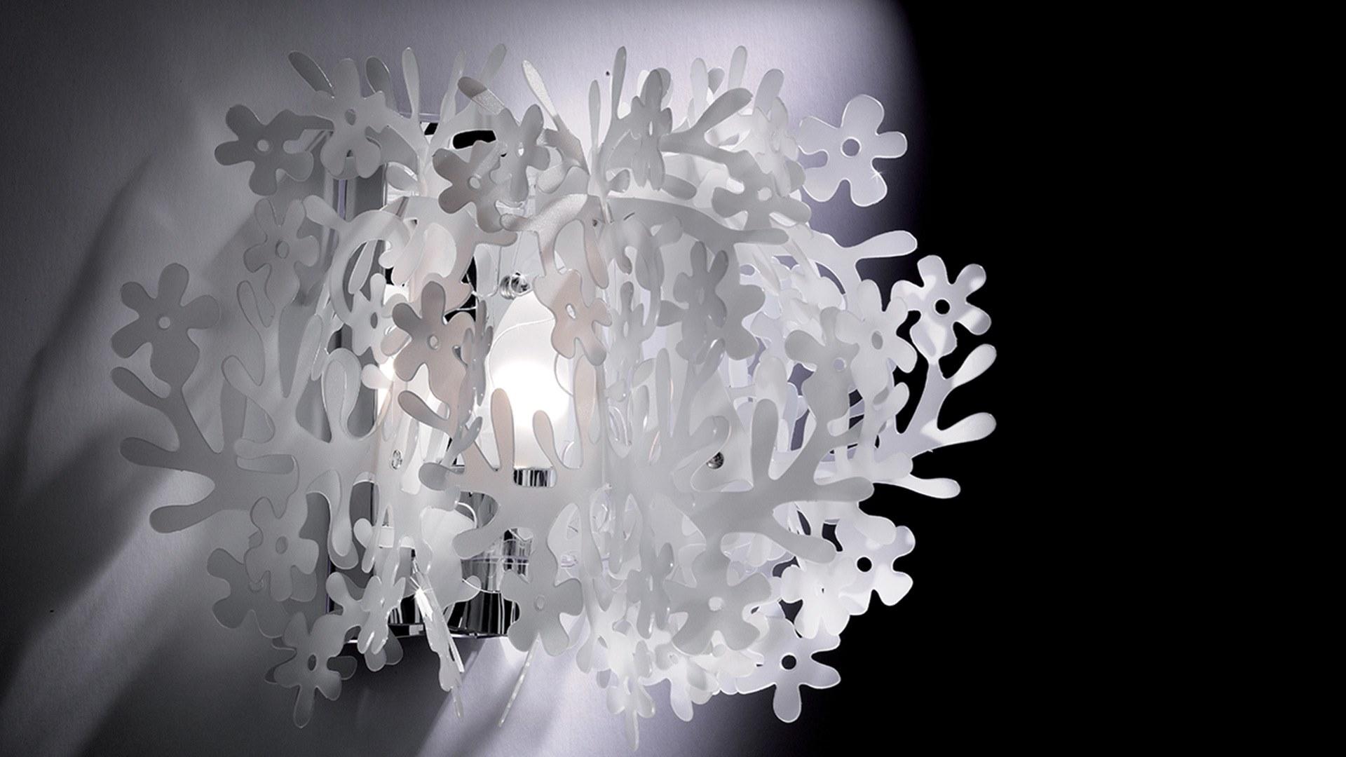 FIORELLA MINI Opalflex® and Cristalflex® LED wall lamp