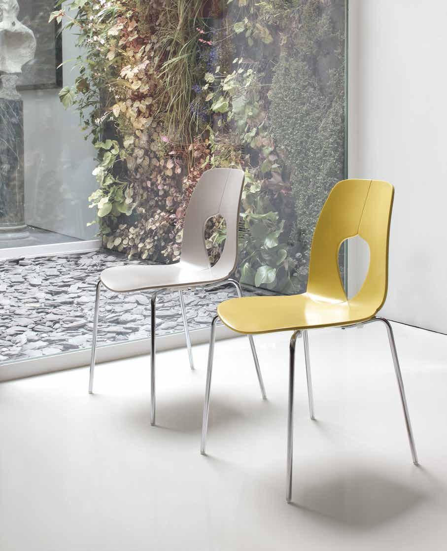 HOLE Polypropylene chair