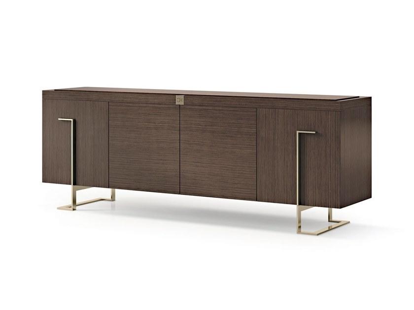 7902 Wooden sideboard with doors