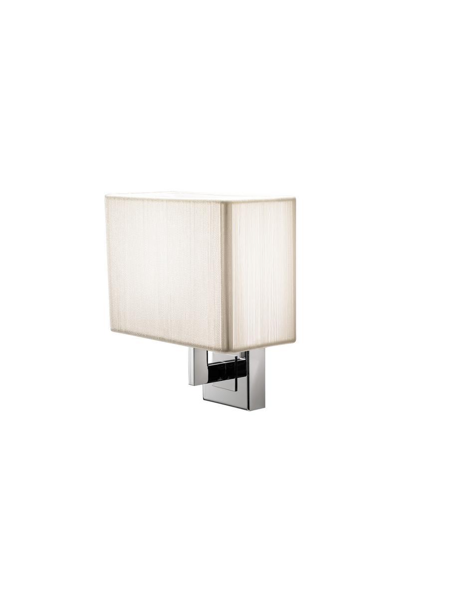CLAVIUS Silk wall lamp with fixed arm