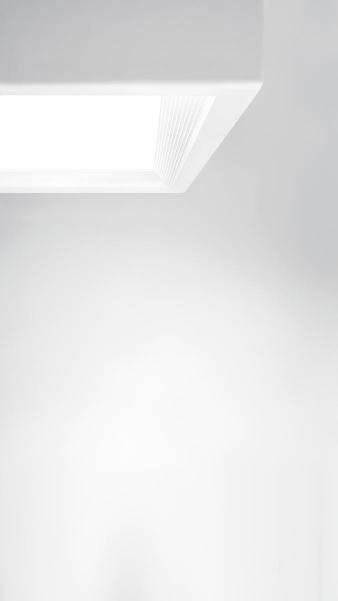BLOCK LARGE LED aluminium ceiling lamp