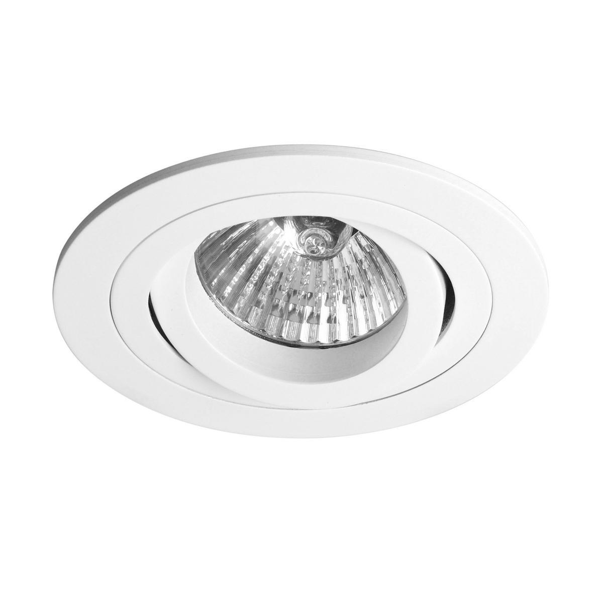 TARO ROUND ADJUSTABLE FIRE-RATED LED round ceiling steel spotlight