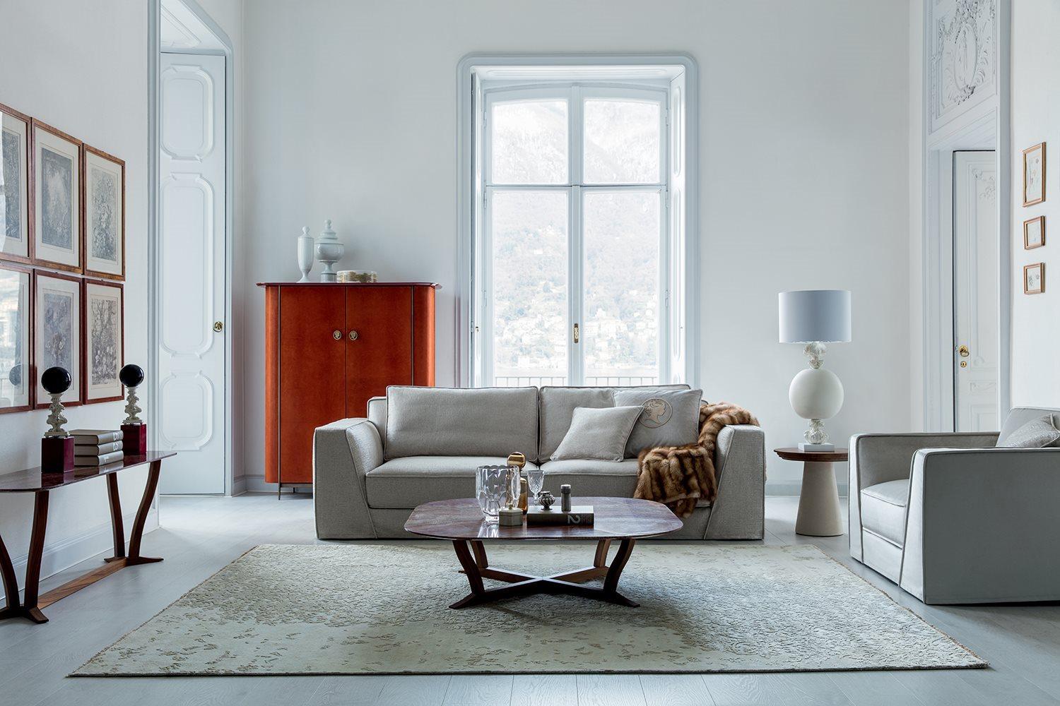 CELINE Sectional leather sofa